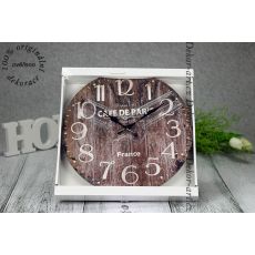 Originální dekorativní nástěnné hodiny CAFE DE PARIS.