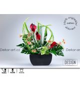 Designová ikebana do moderního interiéru