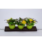 Stůl plný jara – elegantní jarní dekorace