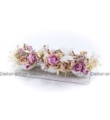 Elegantní celoroční dekorace v pastelových tónech – kamelie a ratan