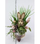 Jaro, které nikdy neuvadne – tulipány a slaměný zajíček