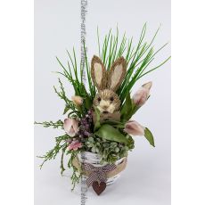 Jaro, které nikdy neuvadne – tulipány a slaměný zajíček