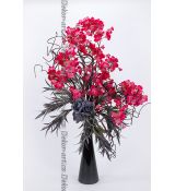 Černá elegance – strom plný květů, design do vašeho domu